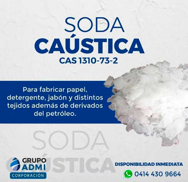 Soda Caustica en Escama